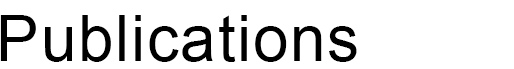 Publications Publications